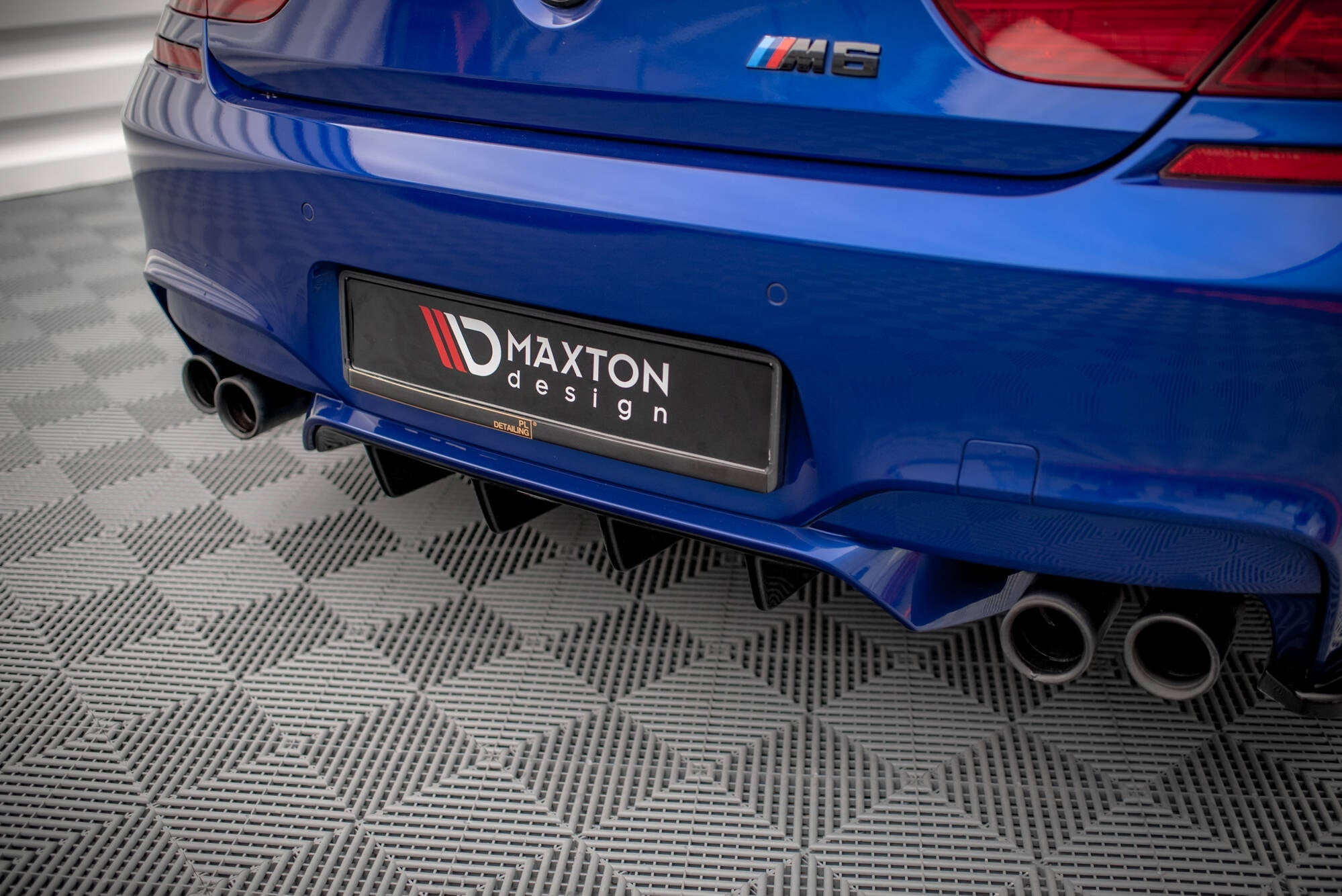Maxton Design - Diffusor Heck Ansatz für BMW M6 Gran Coupe / Coupe / Cabriolet F06 / F13 / F12 - Aerowerk.