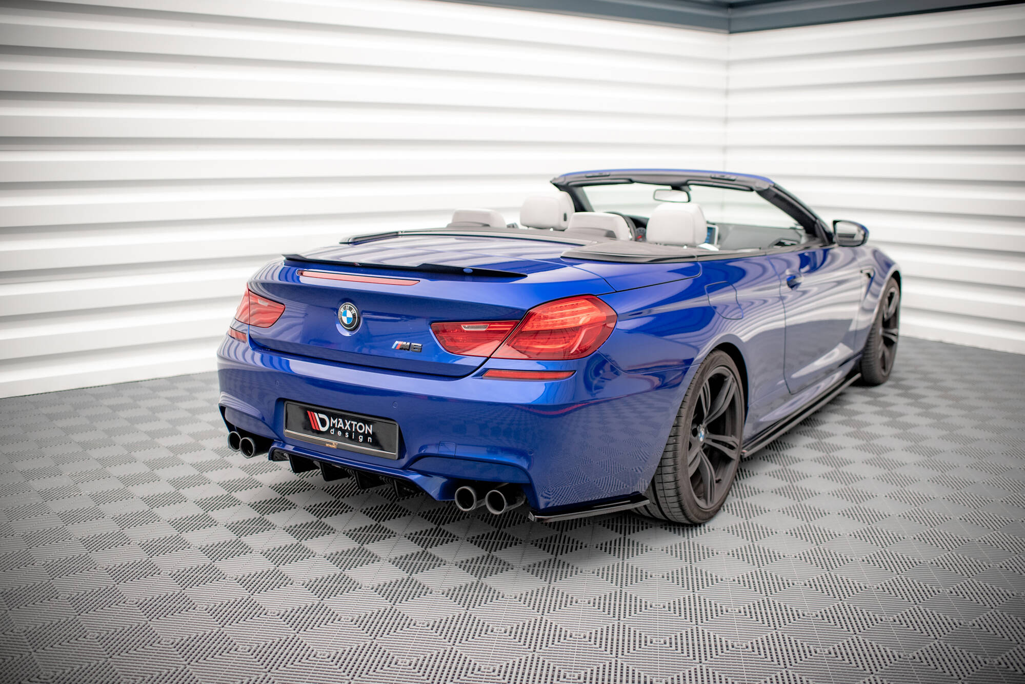 Maxton Design - Diffusor Heck Ansatz für BMW M6 Gran Coupe / Coupe / Cabriolet F06 / F13 / F12 - Aerowerk.