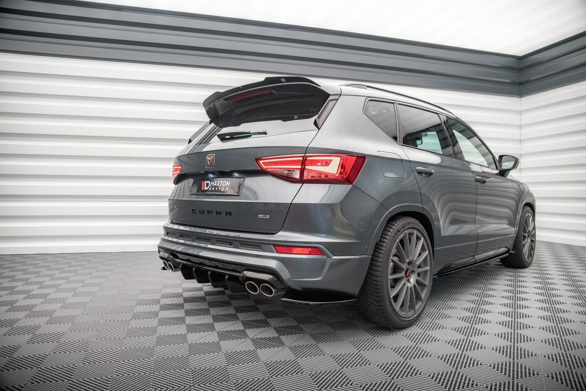 Maxton Design - Diffusor Heck Ansatz für Cupra Ateca Mk1 / Mk1 Facelift - Aerowerk.