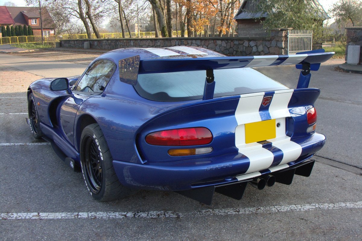 Maxton Design - Diffusor Heck Ansatz für Diffusor für DODGE VIPER GTS - Aerowerk.