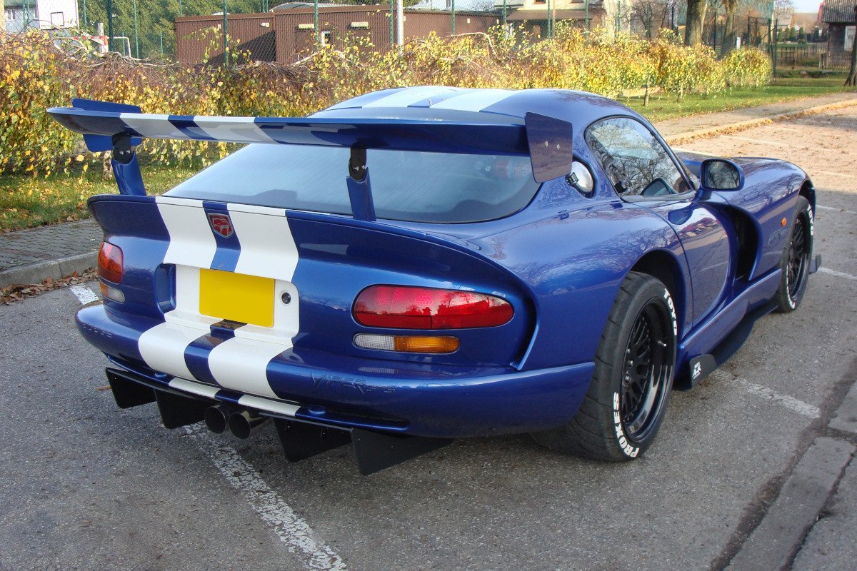 Maxton Design - Diffusor Heck Ansatz für Diffusor für DODGE VIPER GTS - Aerowerk.