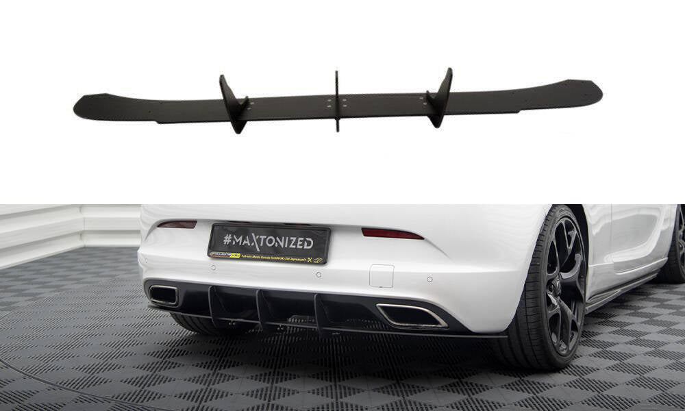 Maxton Design - Diffusor Heck Ansatz für Diffusor für OPEL ASTRA J OPC / VXR - Aerowerk.