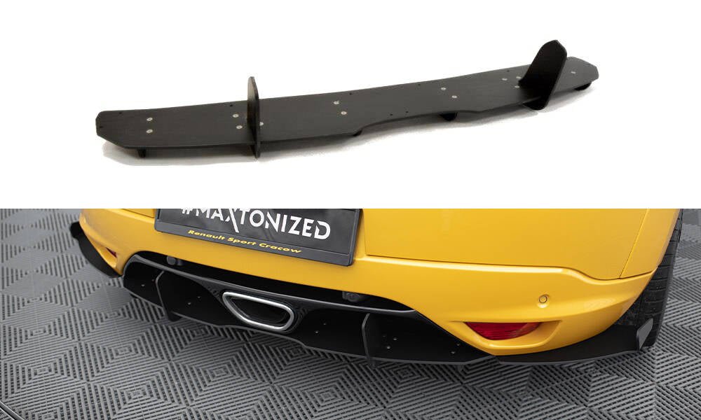 Maxton Design - Diffusor Heck Ansatz für Diffusor für RENAULT MEGANE MK3 RS - Aerowerk.
