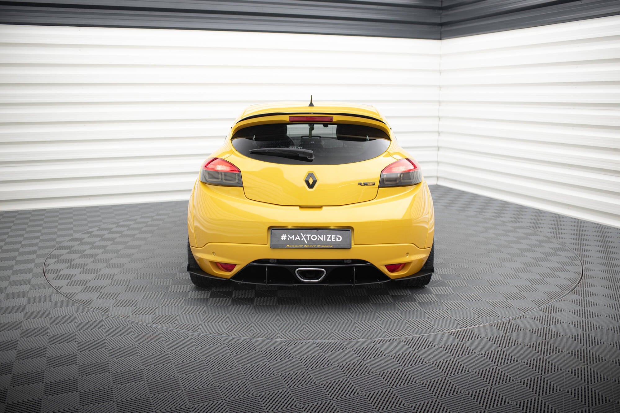 Maxton Design - Diffusor Heck Ansatz für Diffusor für RENAULT MEGANE MK3 RS - Aerowerk.