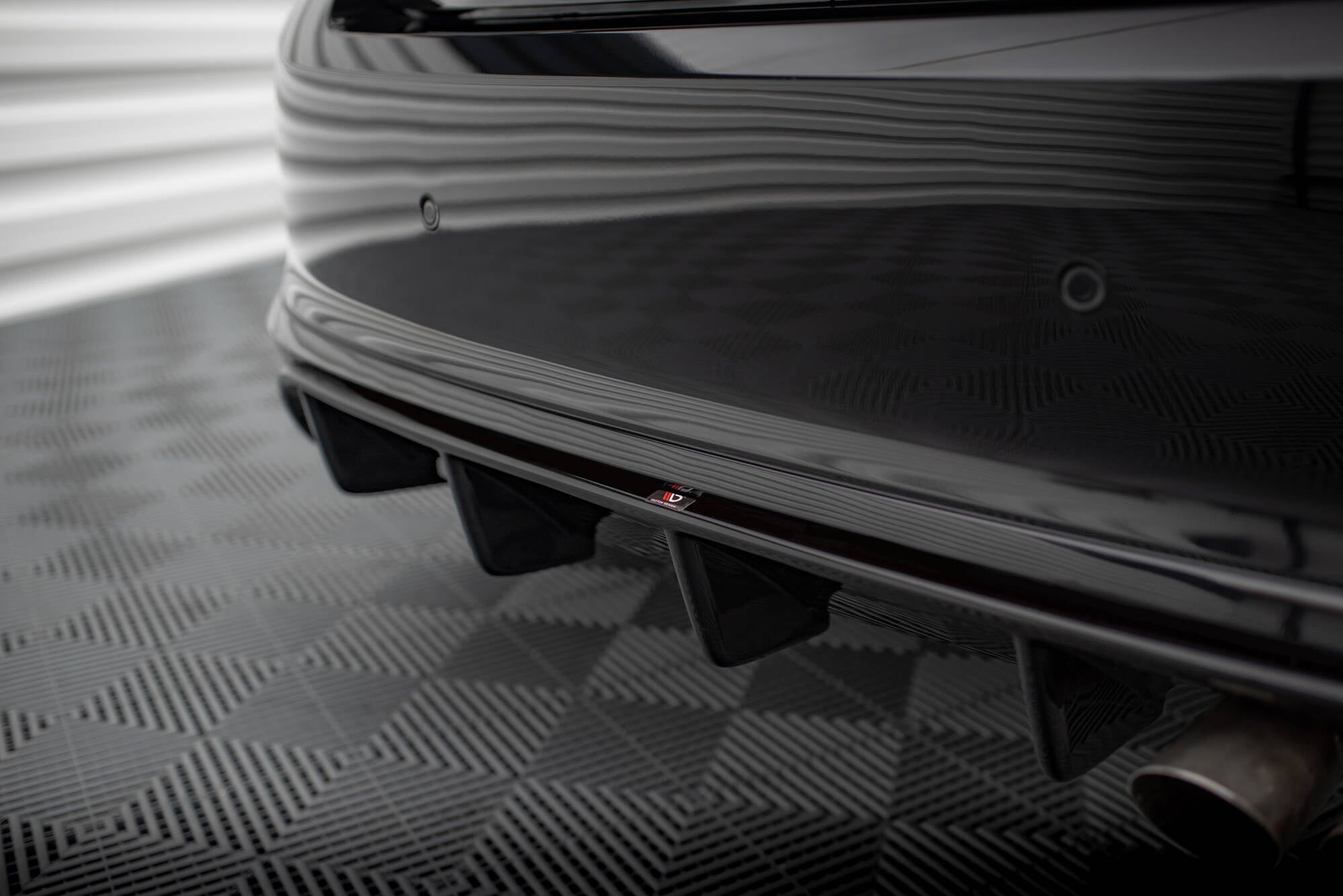 Maxton Design - Diffusor Heck Ansatz für Ford Fiesta Mk8 ST - Aerowerk.