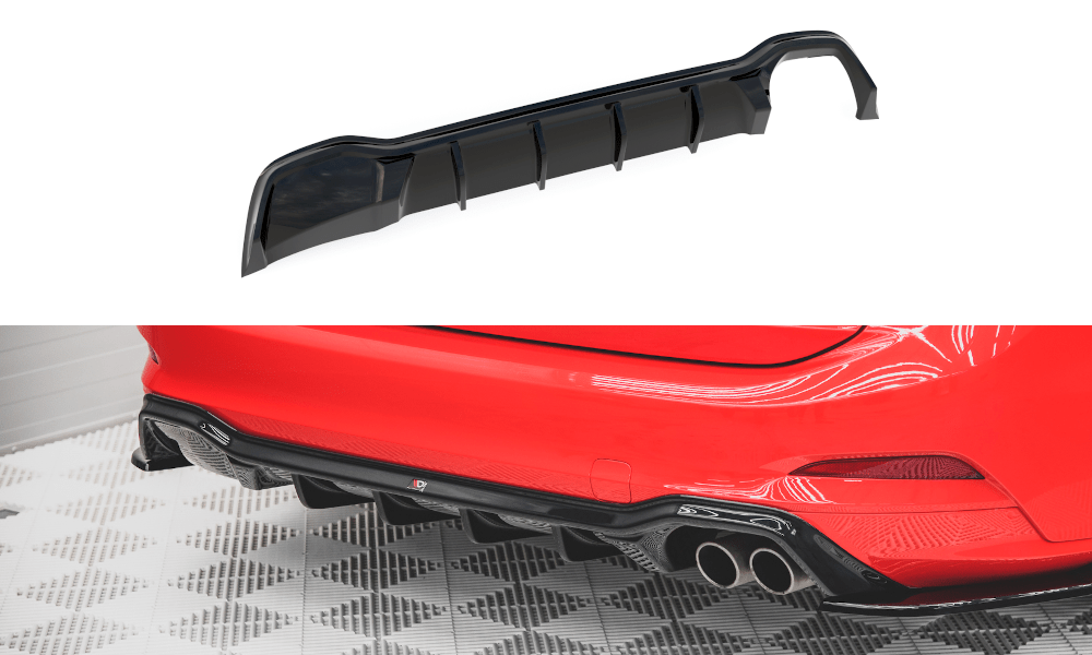 Maxton Design - Diffusor Heck Ansatz für Ford Focus ST - Line Kombi Mk4 - Aerowerk.