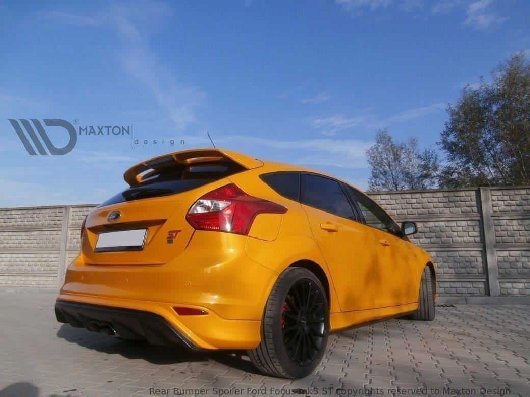 Maxton Design - Diffusor Heck Ansatz für Ford Focus ST Mk3 (RS Look) - Aerowerk.