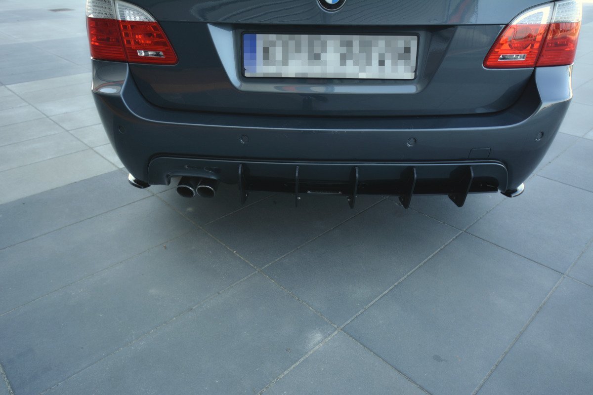 Maxton Design - Diffusor Heck Ansatz für Heckschürze für BMW 5er E61 (TOURING) WAGON M Paket - Aerowerk.