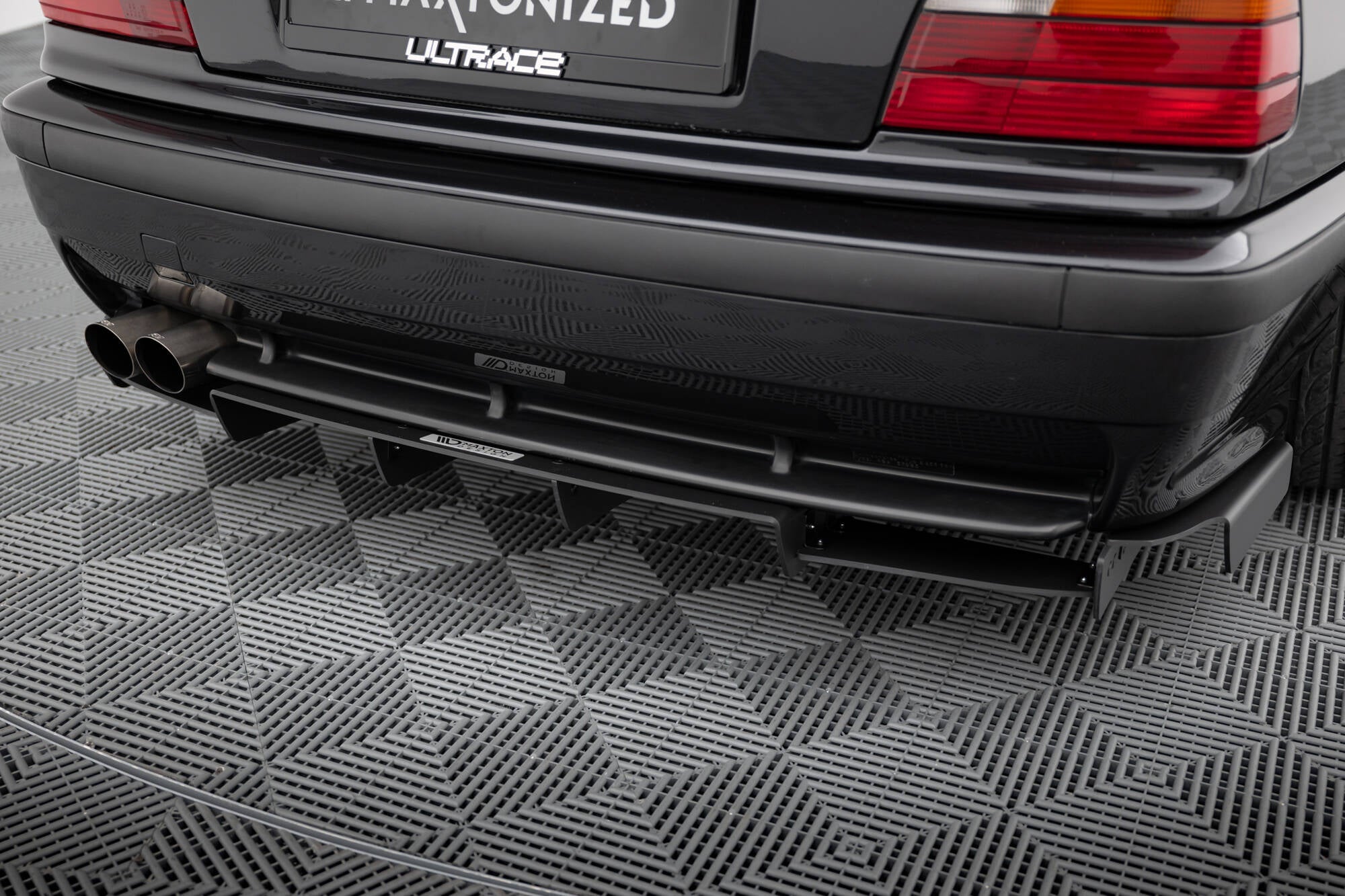 Maxton Design - Diffusor Heck Ansatz für Heckschürze für BMW M3 / 3er M - Paket E36 Coupe - Aerowerk.