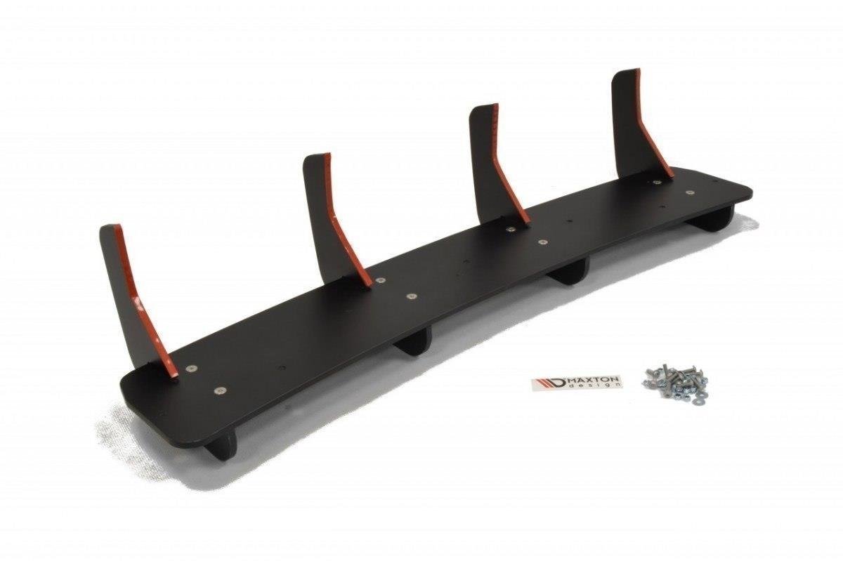 Maxton Design - Diffusor Heck Ansatz für Heckschürze für & Flaps Heckansatz Diffusor für BMW 4er Coupe / Gran Coupe / Cabrio M - Paket F32 / F36 / F33 - Aerowerk.