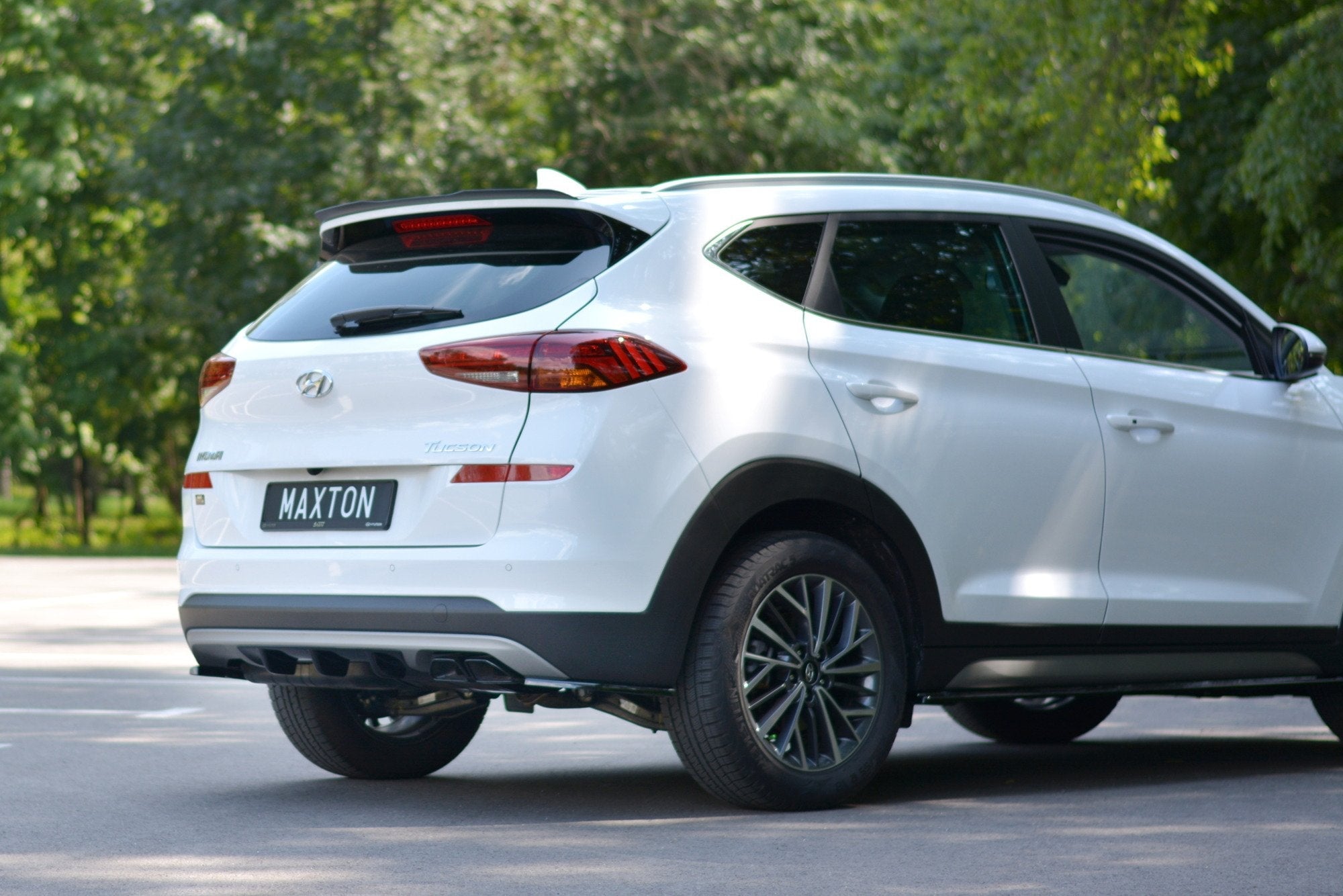Maxton Design - Diffusor Heck Ansatz für Hyundai Tucson Mk3 Facelift - Aerowerk.