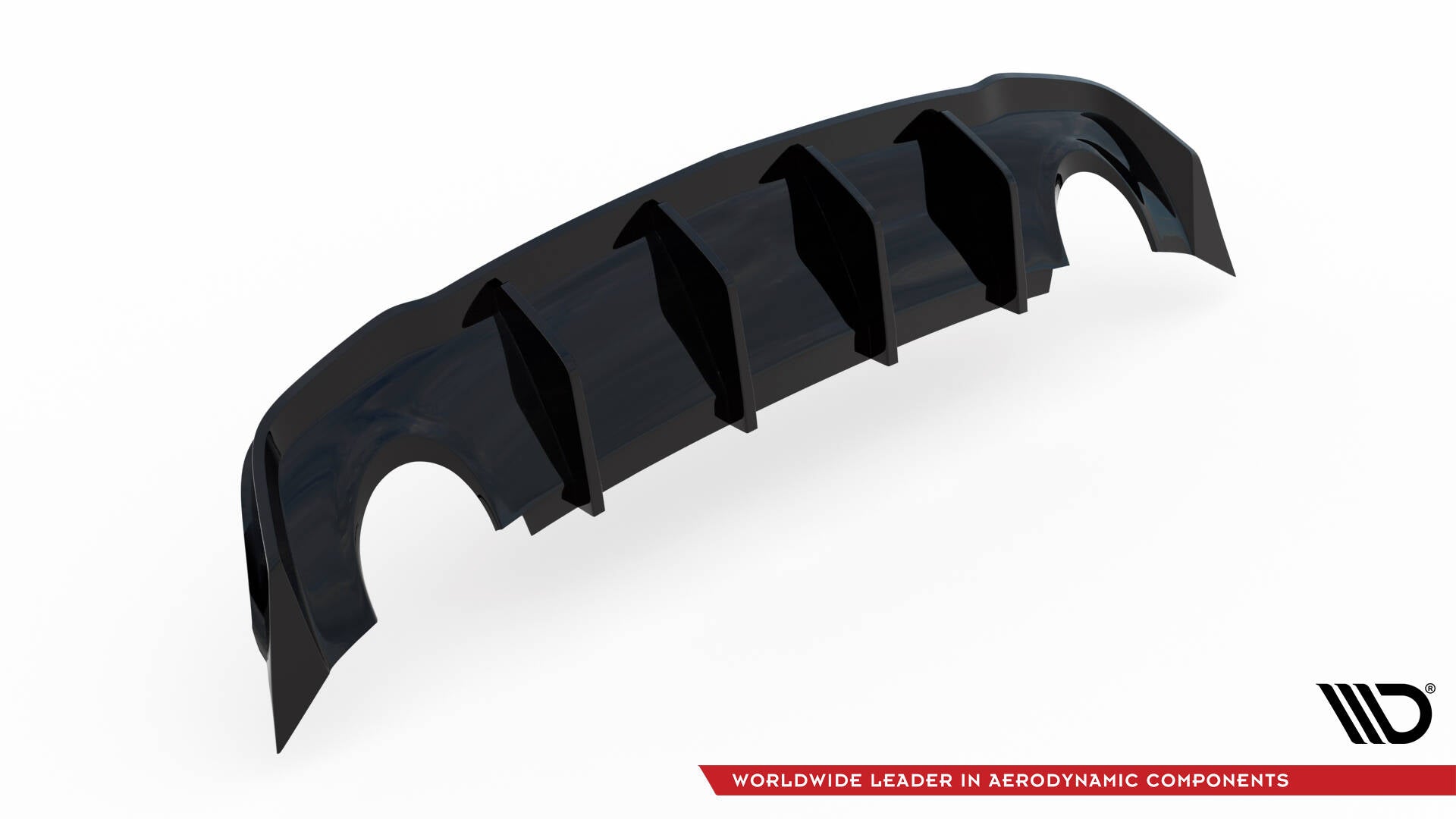 Maxton Design - Diffusor Heck Ansatz für Opel Astra GTC OPC - Line J (Einzelauspuff li. re.) - Aerowerk.