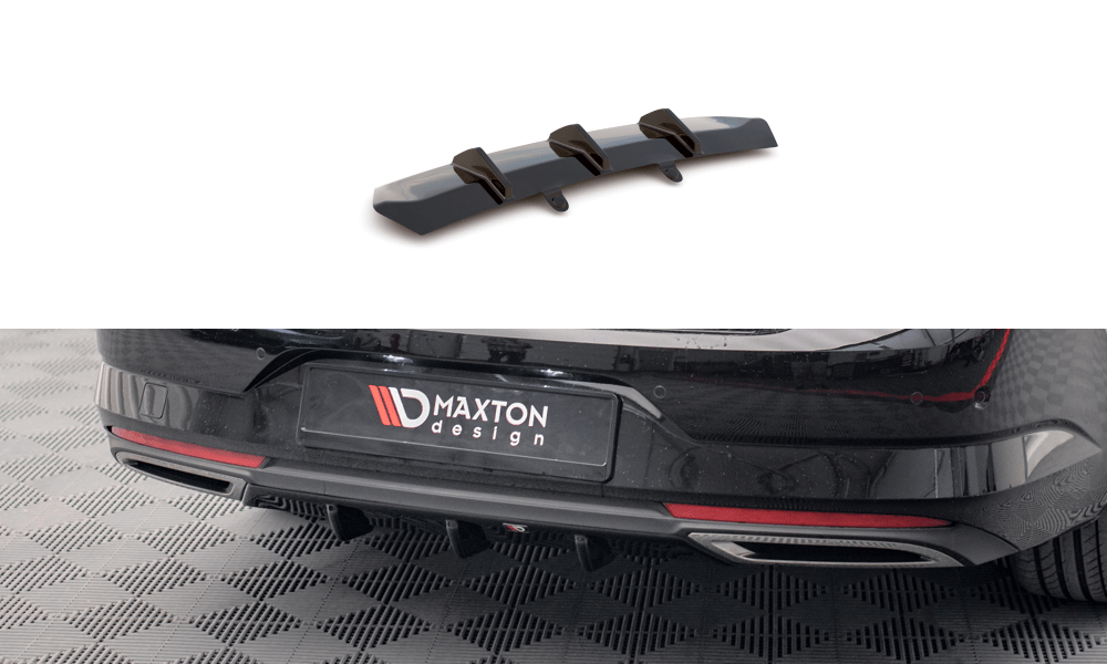 Maxton Design - Diffusor Heck Ansatz für Renault Talisman - Aerowerk.