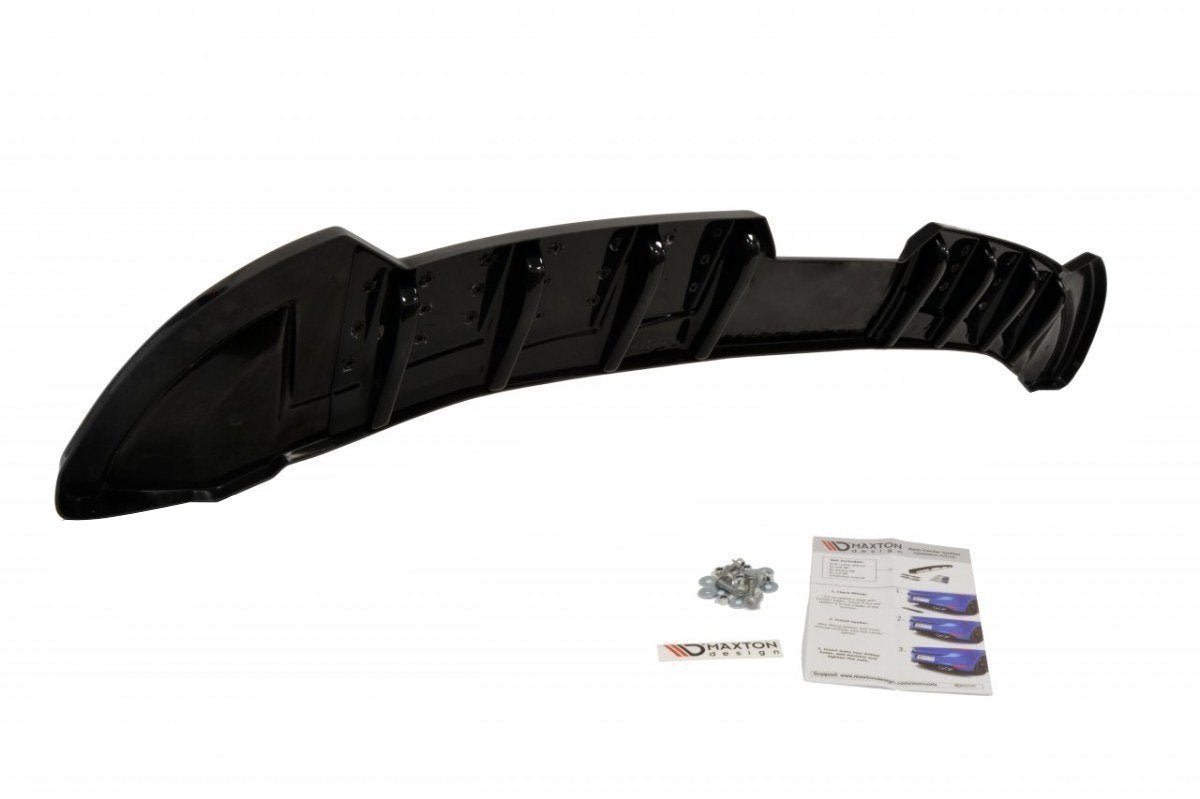 Maxton Design - Diffusor Heck Ansatz für SEAT IBIZA 4 SPORTCOUPE (vor Facelift) DTM LOOK Carbon Look - Aerowerk.