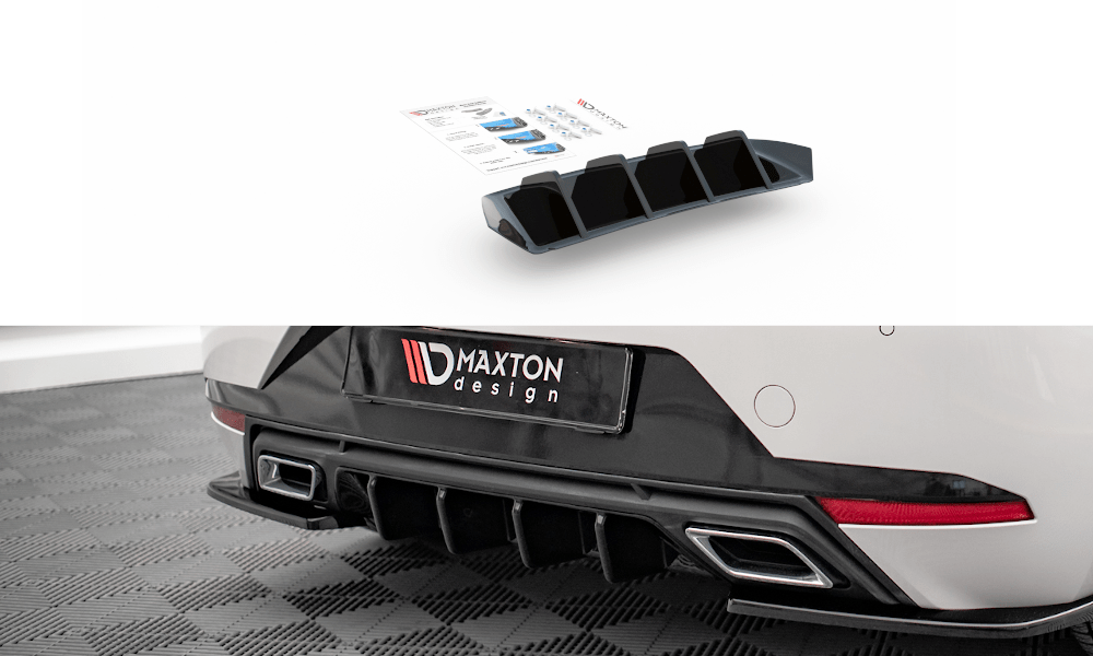 Maxton Design - Diffusor Heck Ansatz für Seat Ibiza FR/ Standard Mk5 - Aerowerk.