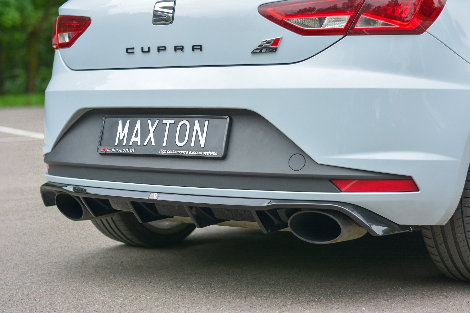 Maxton Design - Diffusor Heck Ansatz für Seat Leon III Cupra - Aerowerk.