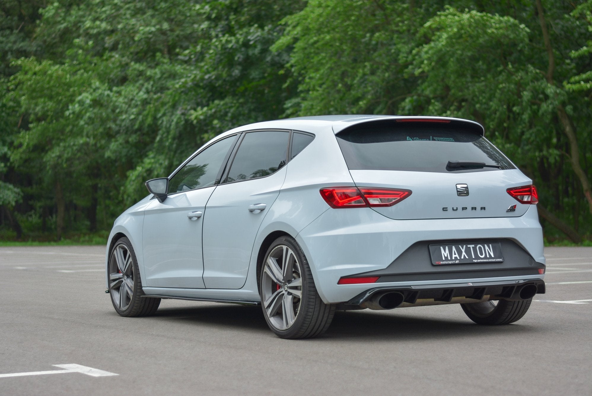 Maxton Design - Diffusor Heck Ansatz für Seat Leon III Cupra - Aerowerk.