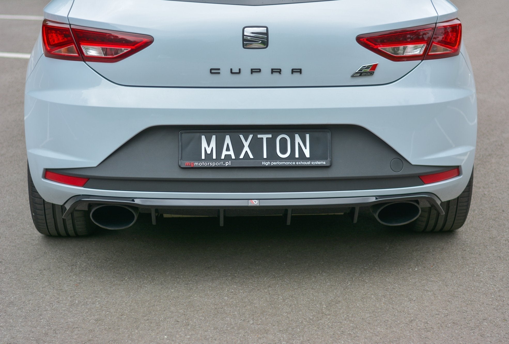 Maxton Design - Diffusor Heck Ansatz für Seat Leon III Cupra - Aerowerk.