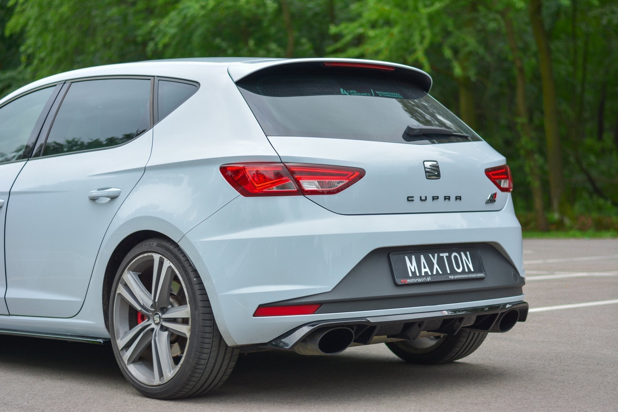 Maxton Design - Diffusor Heck Ansatz für Seat Leon III Cupra - Aerowerk.