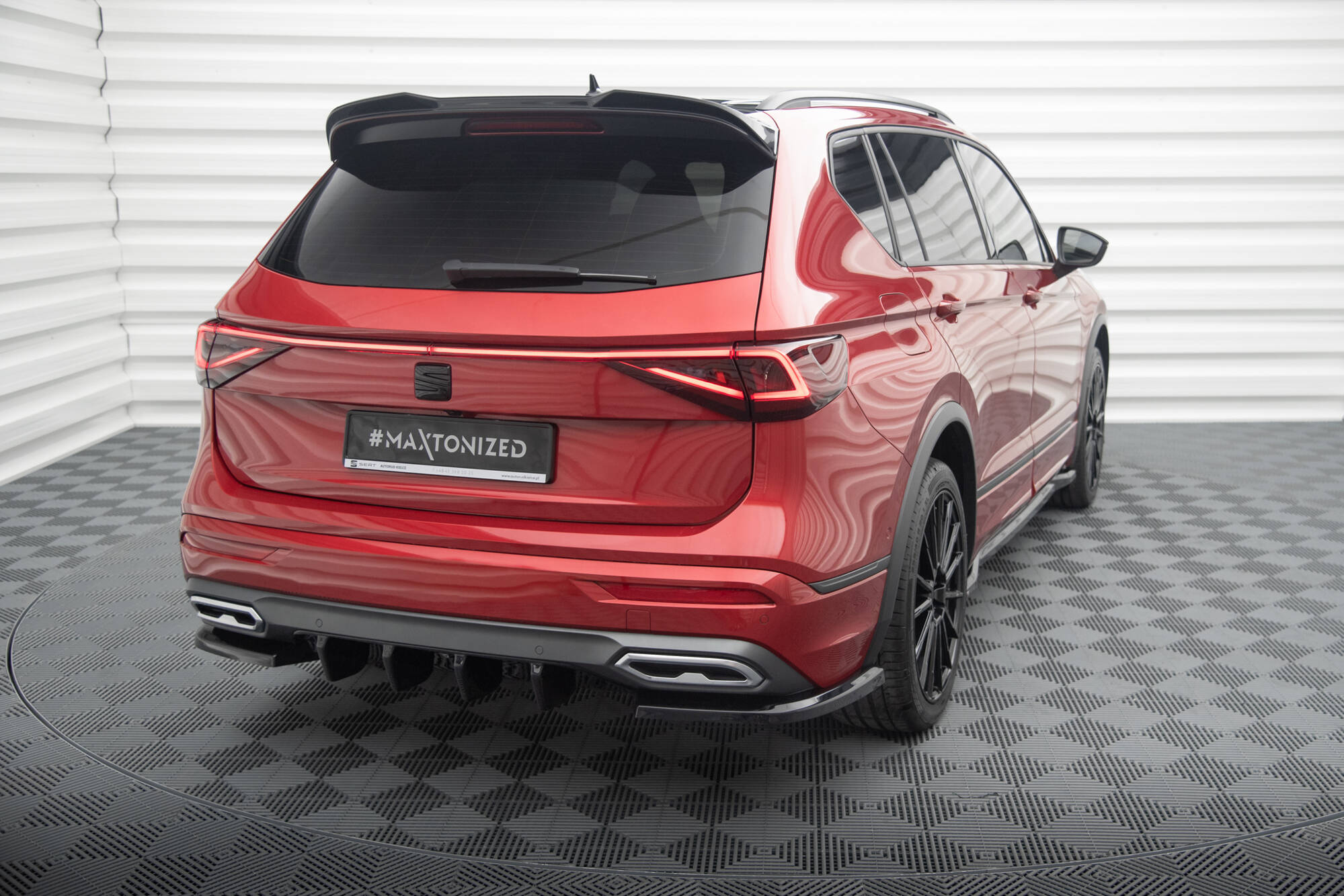 Maxton Design - Diffusor Heck Ansatz für Seat Tarraco FR Mk1 - Aerowerk.