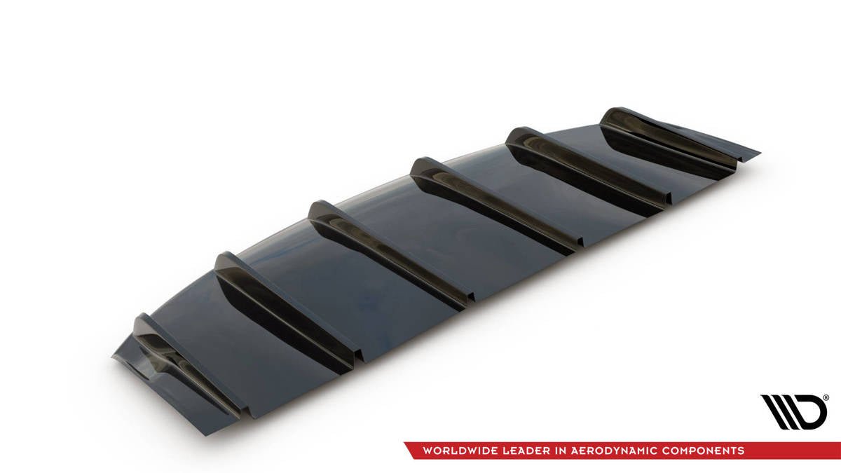 Maxton Design - Diffusor Heck Ansatz für Tesla Model S Facelift - Aerowerk.