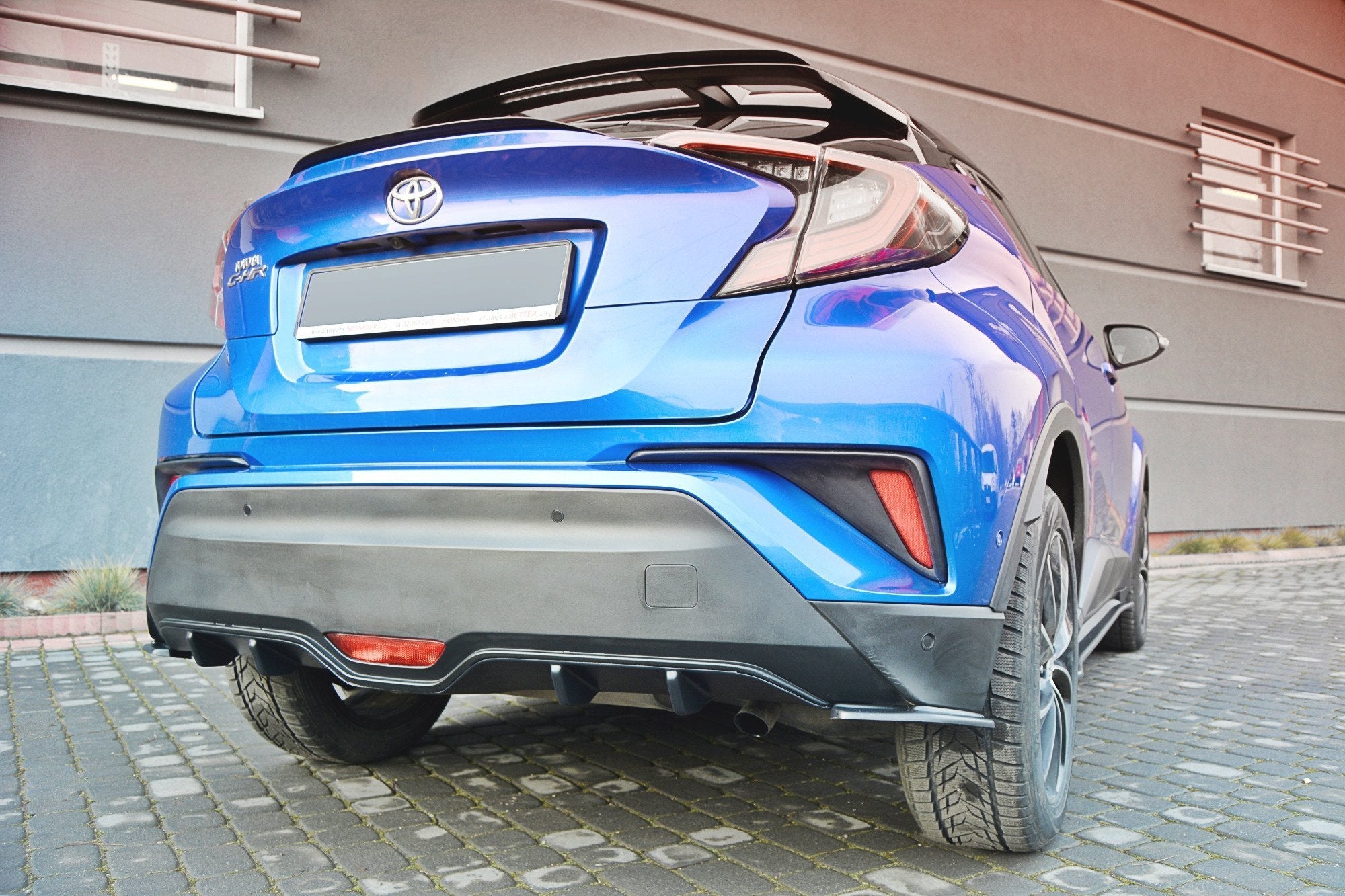 Maxton Design - Diffusor Heck Ansatz für TOYOTA C - HR - Aerowerk.