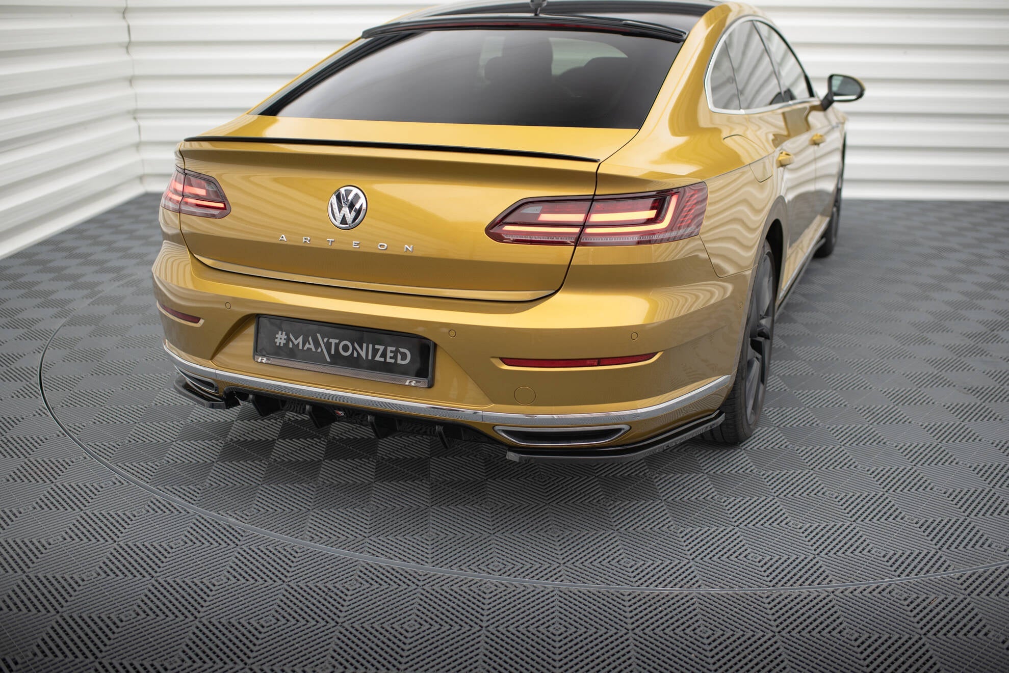 Maxton Design - Diffusor Heck Ansatz für VW Arteon R - Line - Aerowerk.