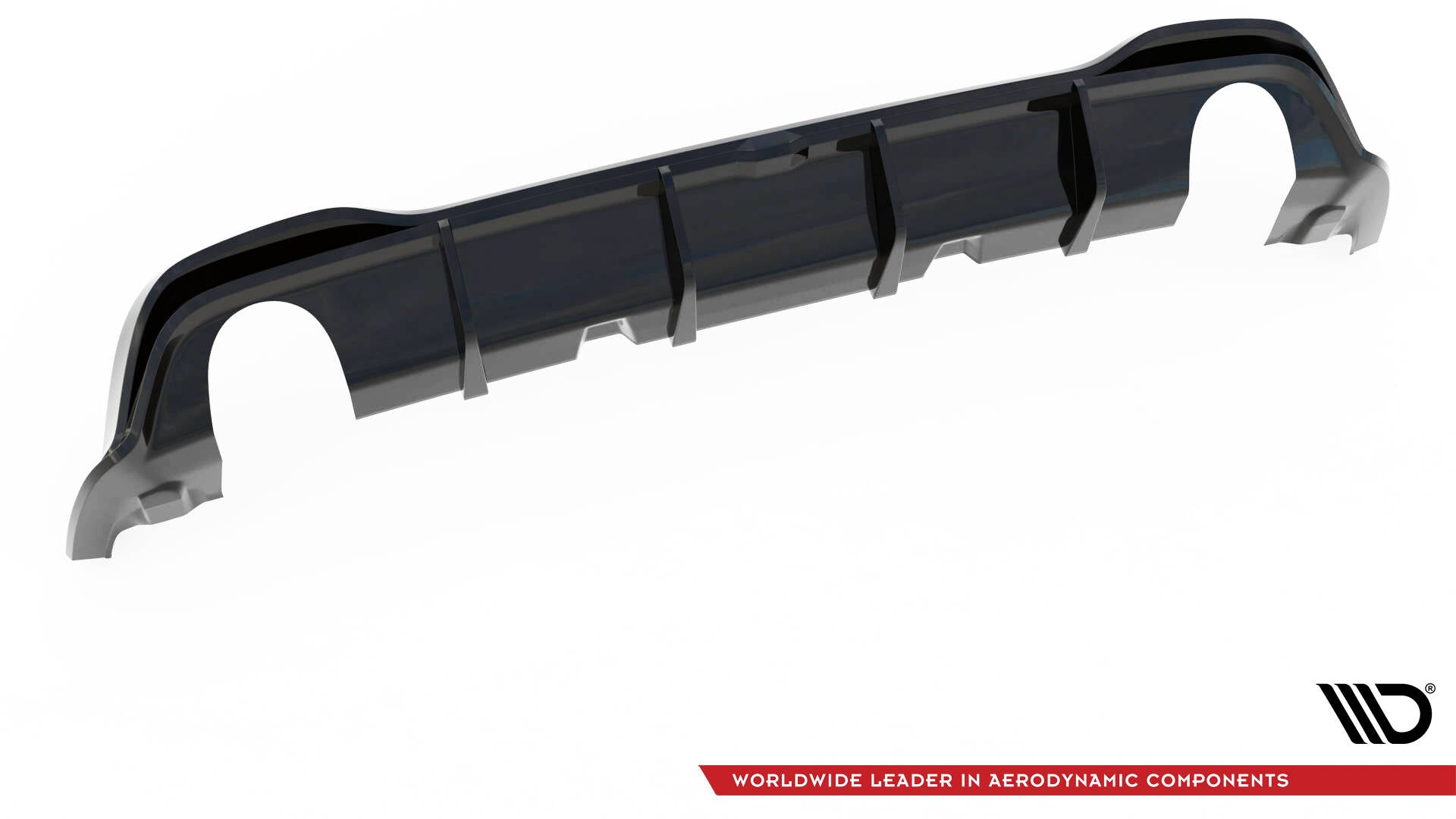 Maxton Design - Diffusor Heck Ansatz für VW Golf GTI Clubsport Mk8 Facelift - Aerowerk.