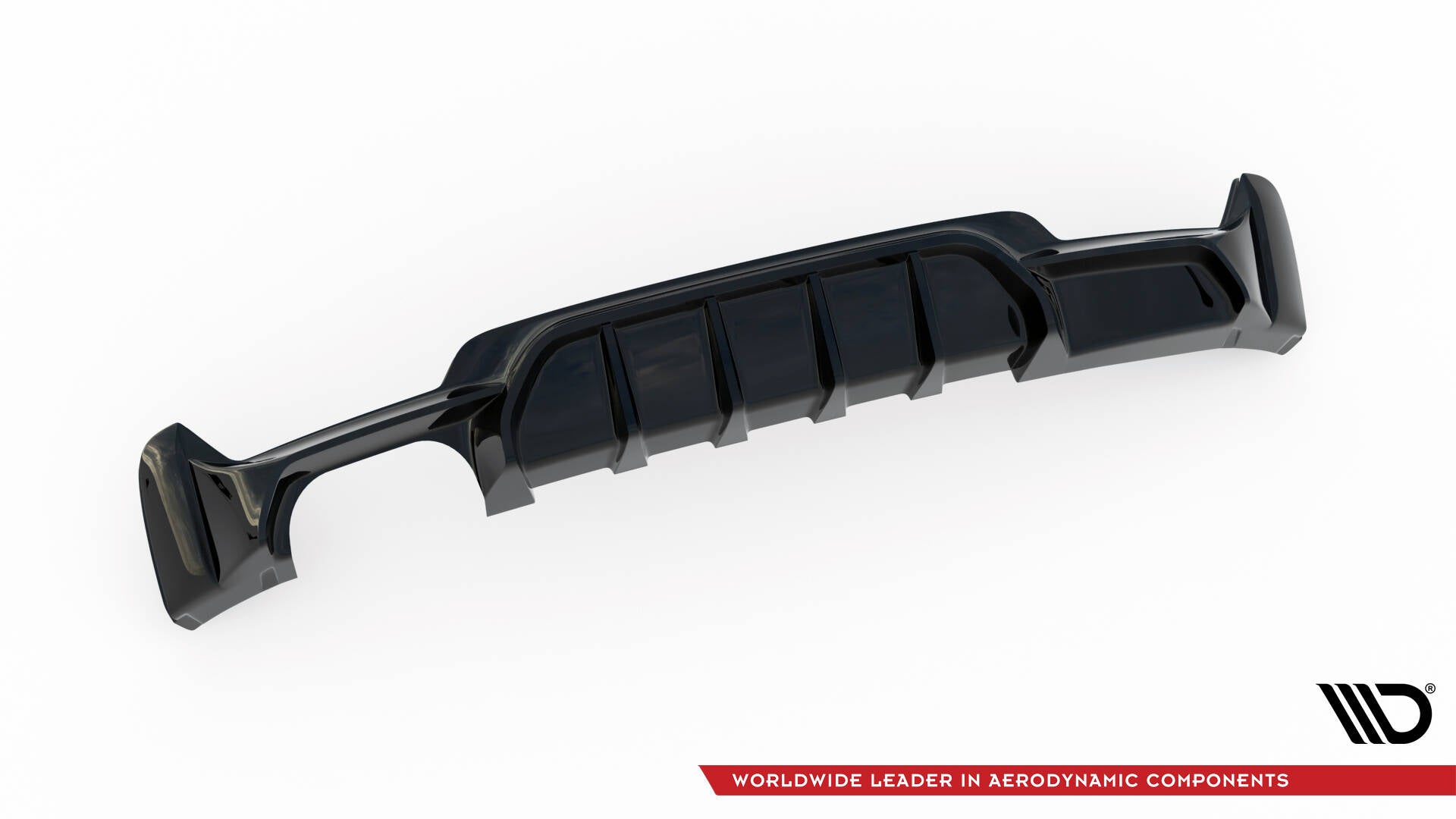 Maxton Design - Diffusor Heckansatz für BMW 4er Coupe / Gran Coupe / Cabrio M - Paket F32 / F36 / F33 (Einzelauspuff li.) - Aerowerk.
