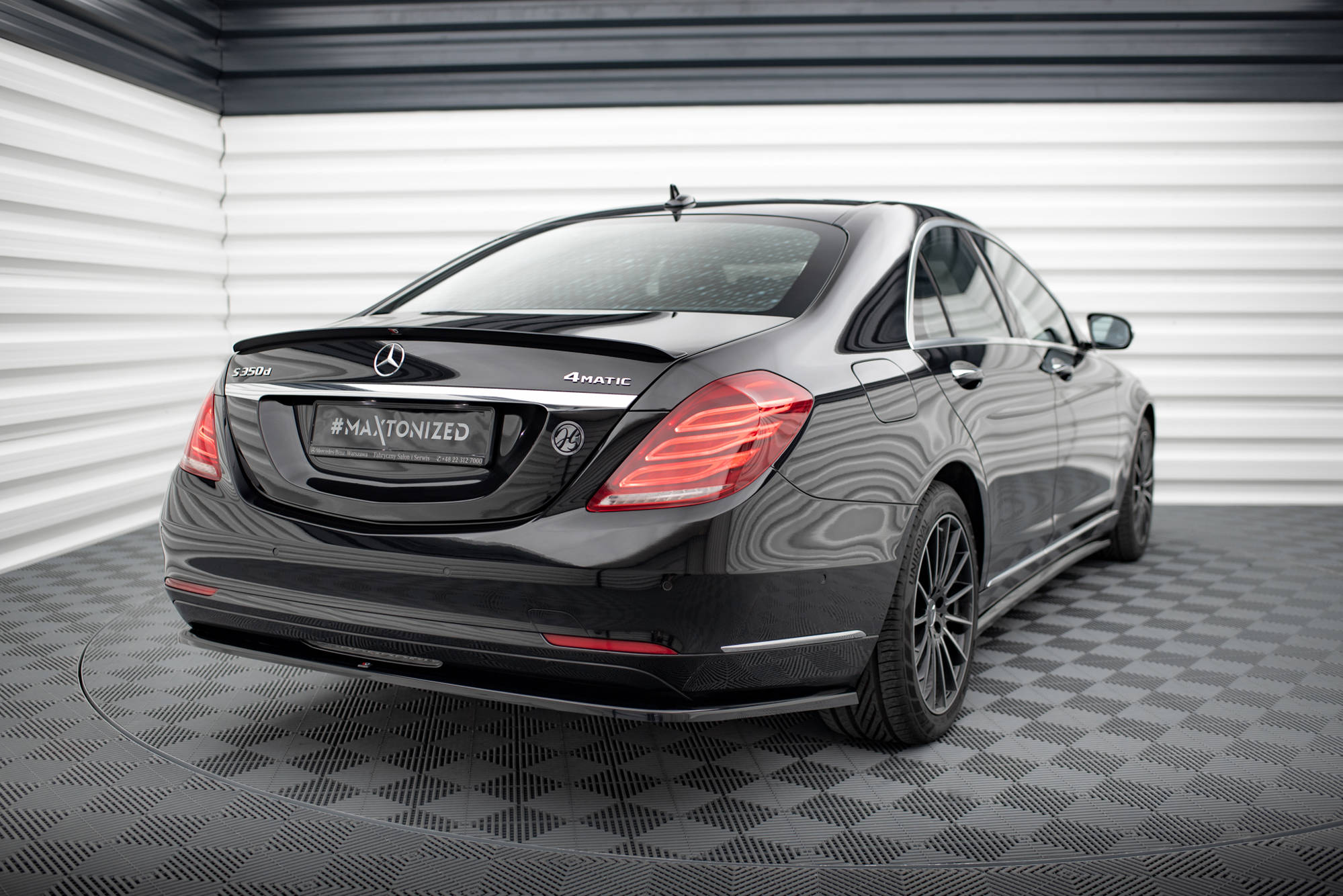 Maxton Design - Diffusor V1 für Mercedes - Benz S W222 - Aerowerk.