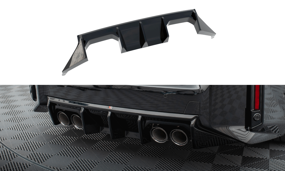 Maxton Design - Diffusor V.1 Heck Ansatz für BMW M2 G87 - Aerowerk.