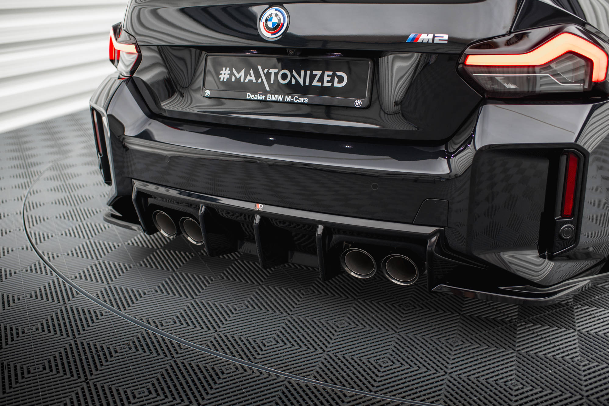 Maxton Design - Diffusor V.1 Heck Ansatz für BMW M2 G87 - Aerowerk.