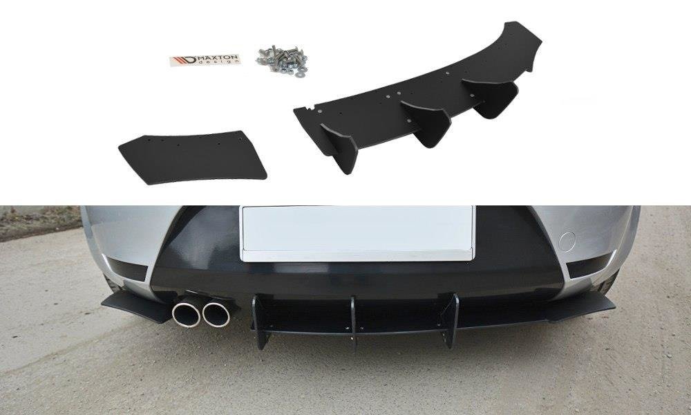Maxton Design - Diffusor V1 Heck Ansatz für Diffusor für Seat Leon Mk2 Cupra/ FR - Aerowerk.