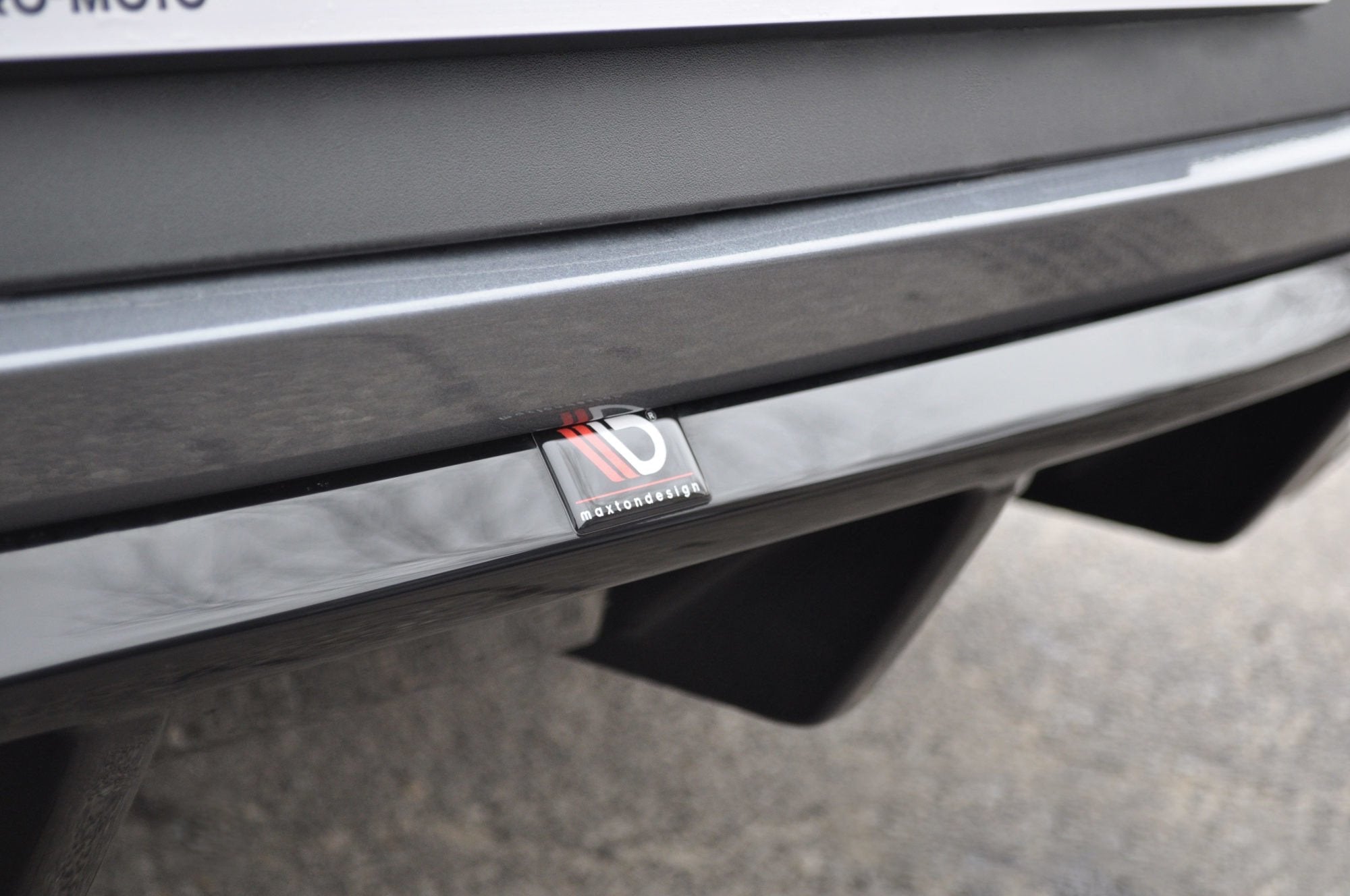 Maxton Design - Diffusor V1 Heck Ansatz für Seat Leon Cupra Mk3 FL Hatchback - Aerowerk.