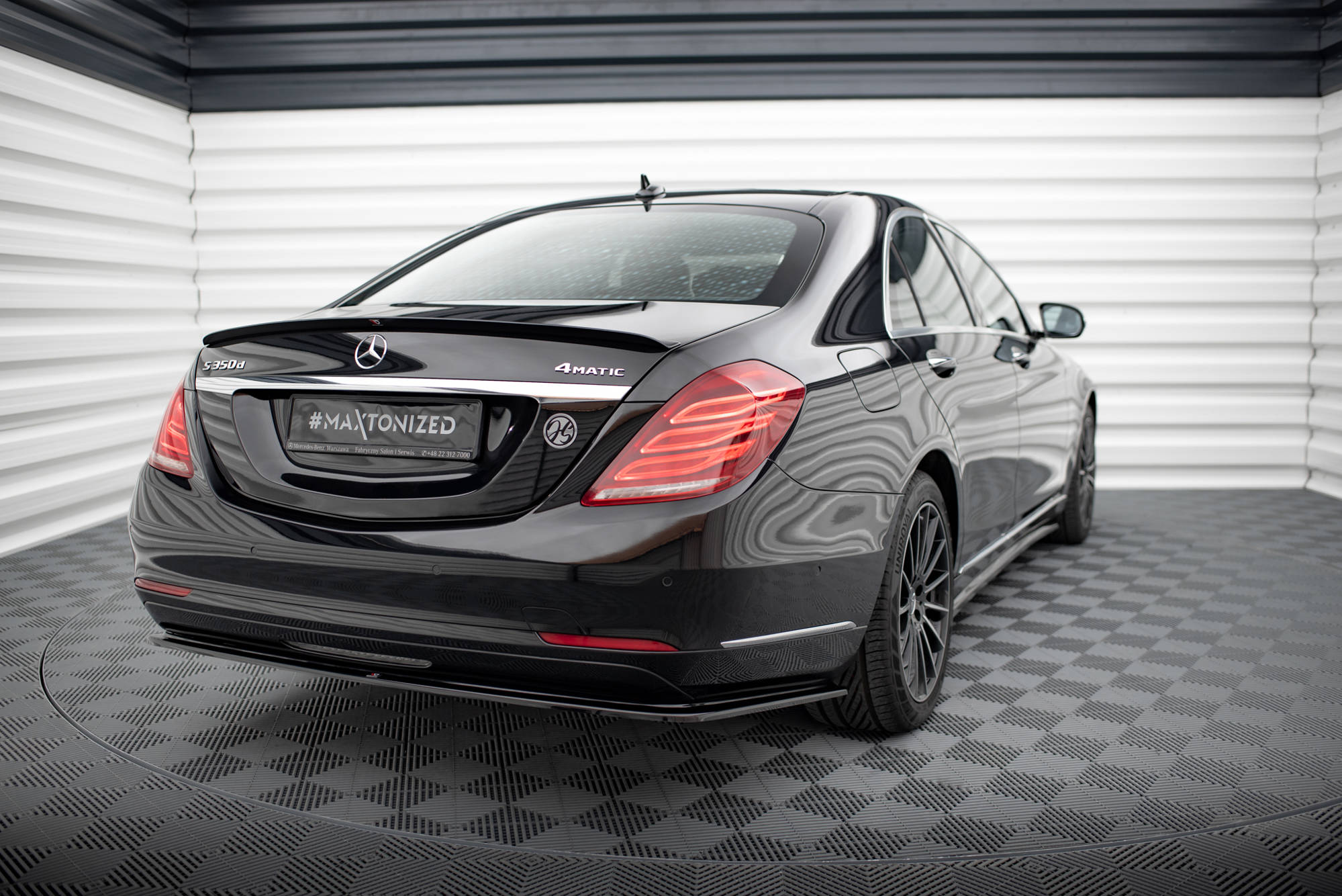 Maxton Design - Diffusor V2 für Mercedes - Benz S W222 - Aerowerk.