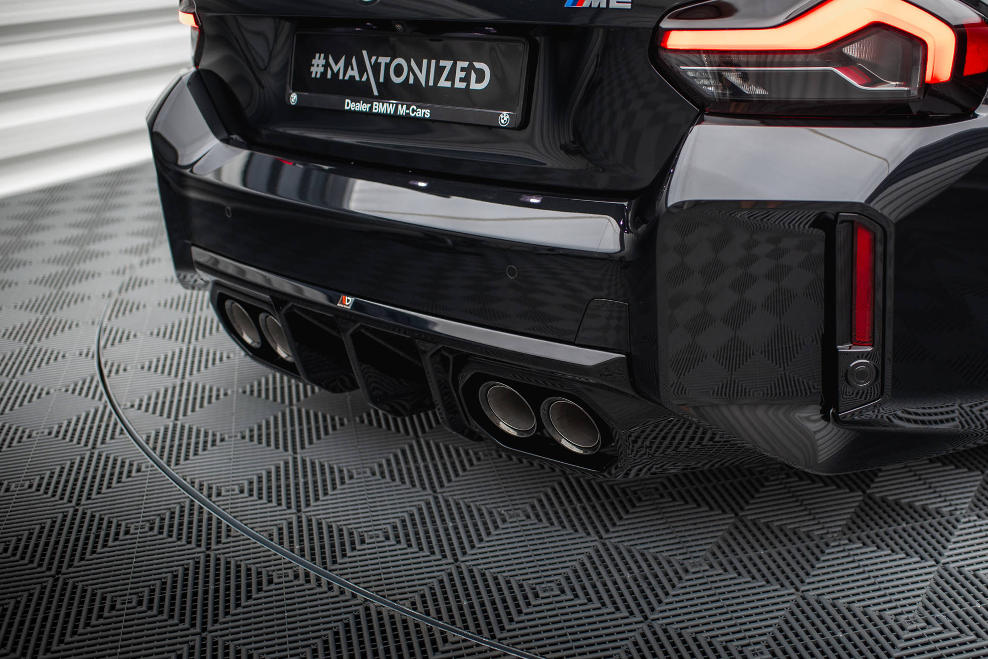 Maxton Design - Diffusor V.2 Heck Ansatz für BMW M2 G87 - Aerowerk.
