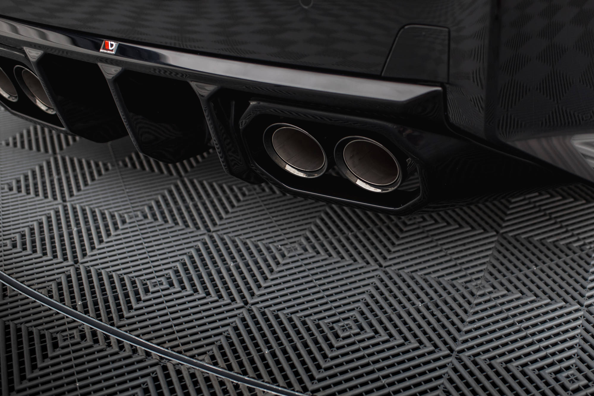 Maxton Design - Diffusor V.2 Heck Ansatz für BMW M2 G87 - Aerowerk.