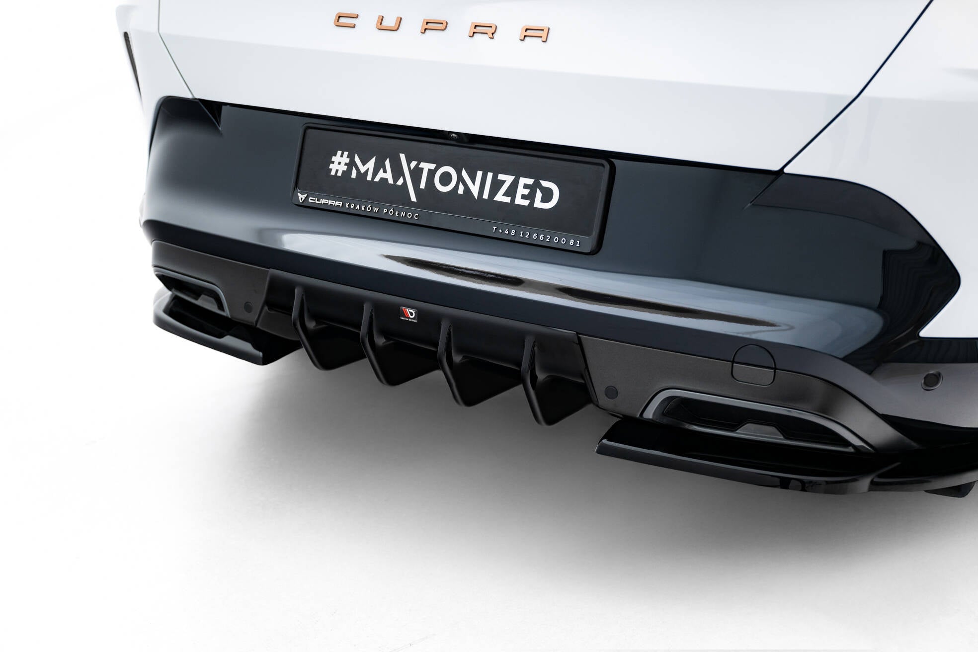 Maxton Design - Diffusor V2 Heck Ansatz für Cupra Formentor Mk1 Facelift - Aerowerk.