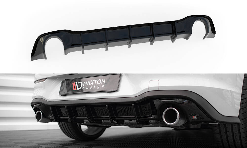 Maxton Design - Diffusor V3 Heck Ansatz für VW Golf GTI Mk8 - Aerowerk.