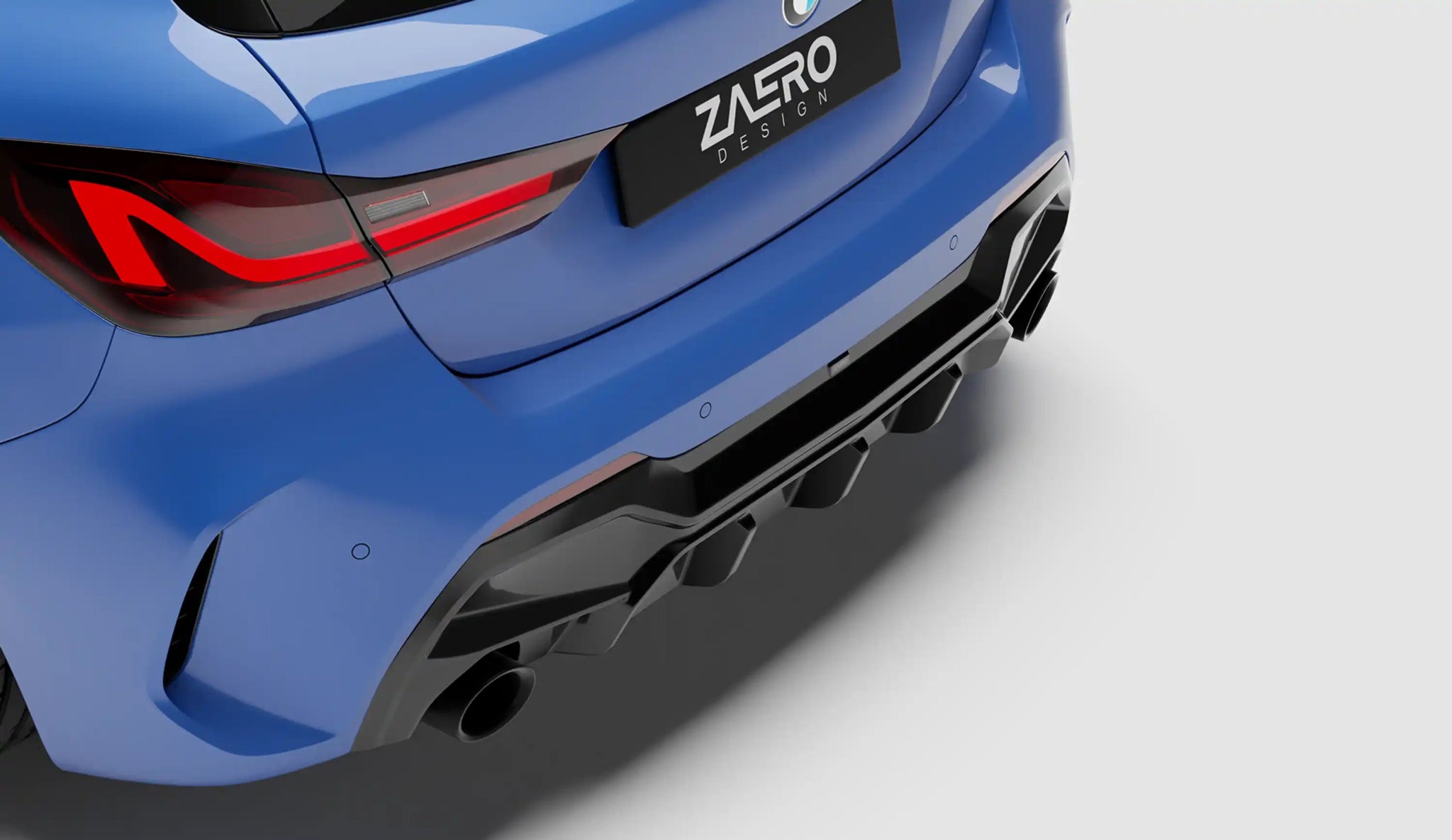 EVO-1 Diffusor für BMW 1er F40 - 120 | 125 | 128ti | M135 - Aerowerk.