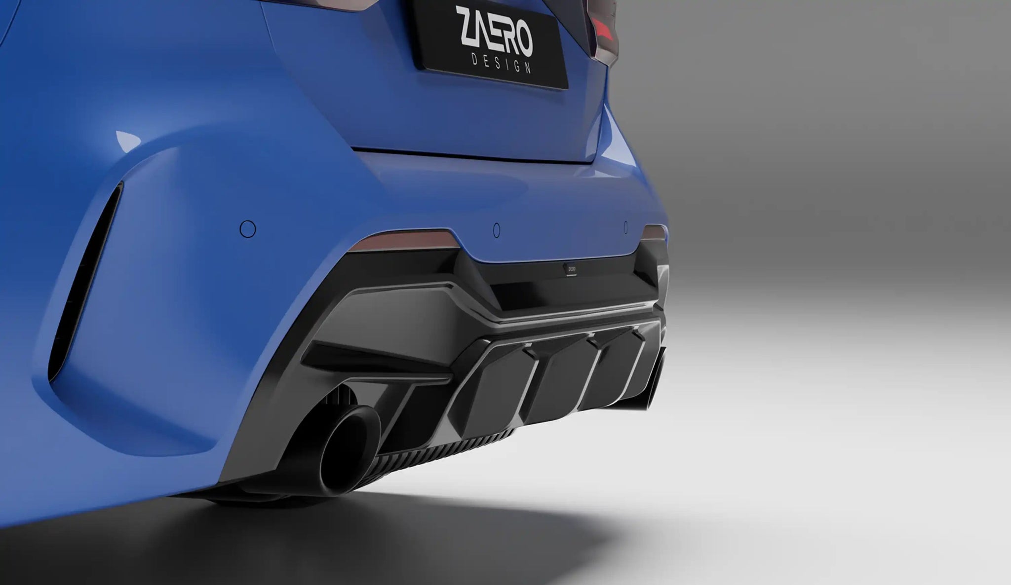 EVO-1 Diffusor für BMW 1er F40 - 120 | 125 | 128ti | M135 - Aerowerk.