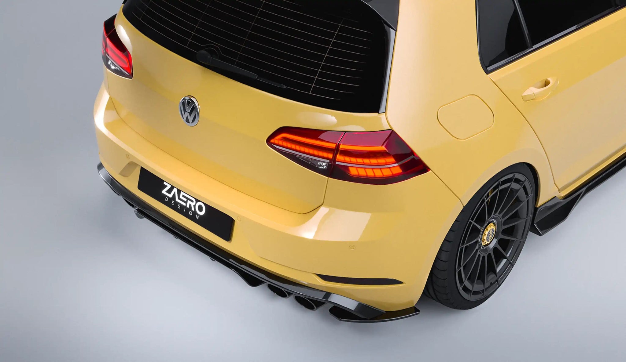 EVO-1 Diffusor für VW Golf 7 R (Facelift) - Aerowerk.