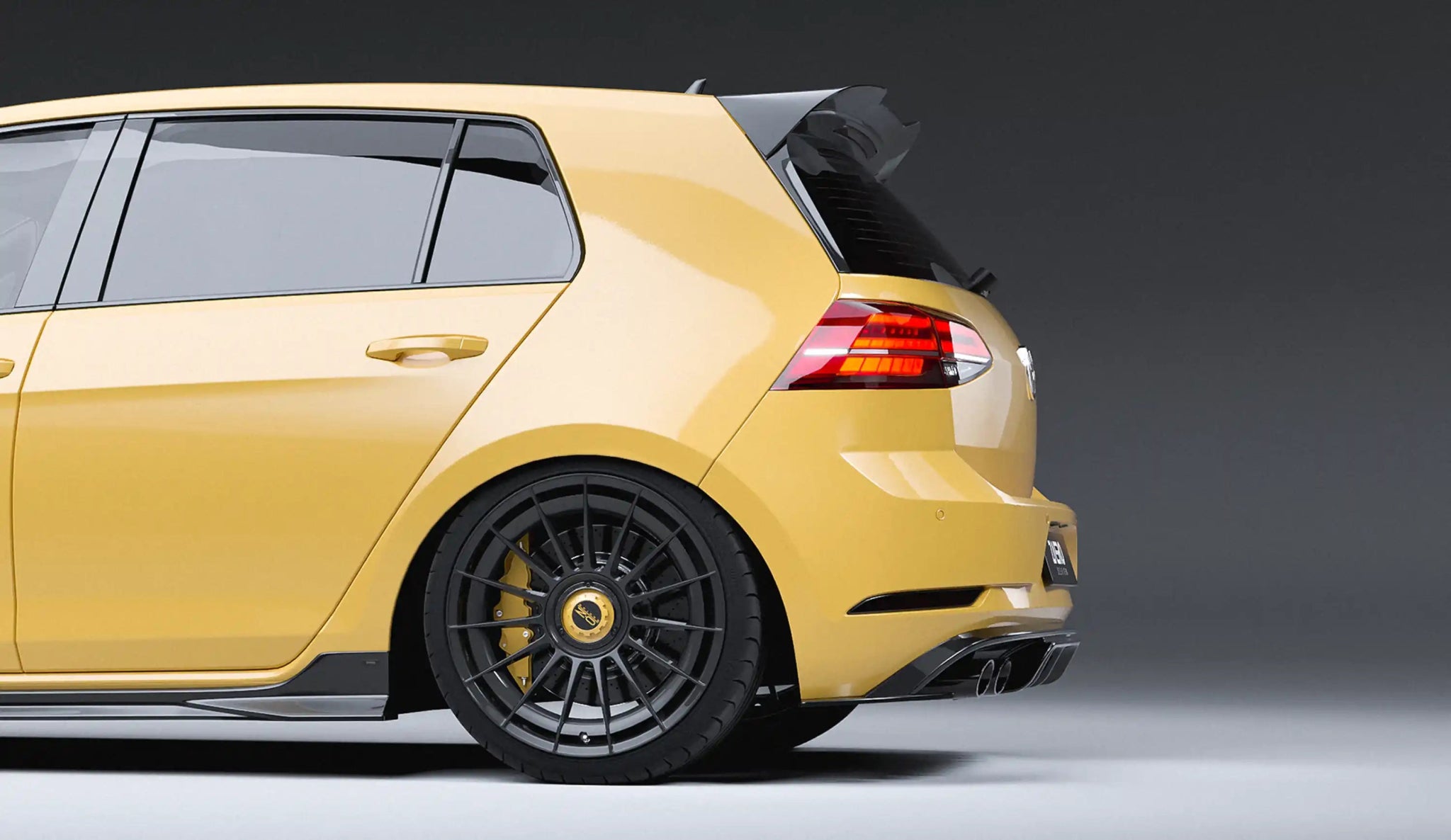 EVO-1 Diffusor für VW Golf 7 R (Facelift) - Aerowerk.