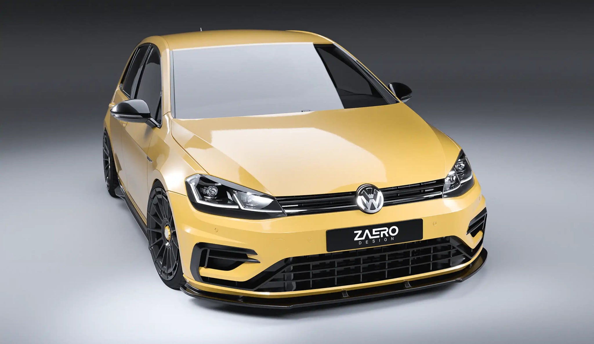 EVO-1 Frontlippe für VW Golf 7 R (Facelift) - Aerowerk.
