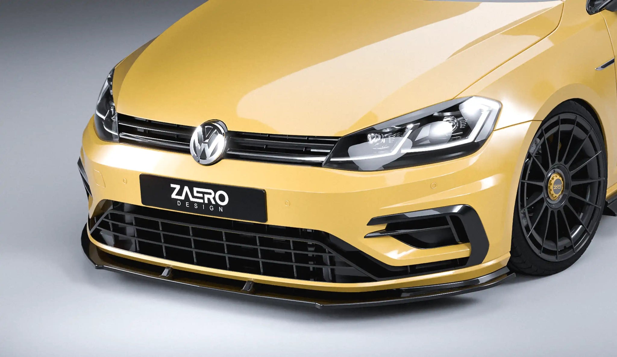 EVO-1 Frontlippe für VW Golf 7 R (Facelift) - Aerowerk.