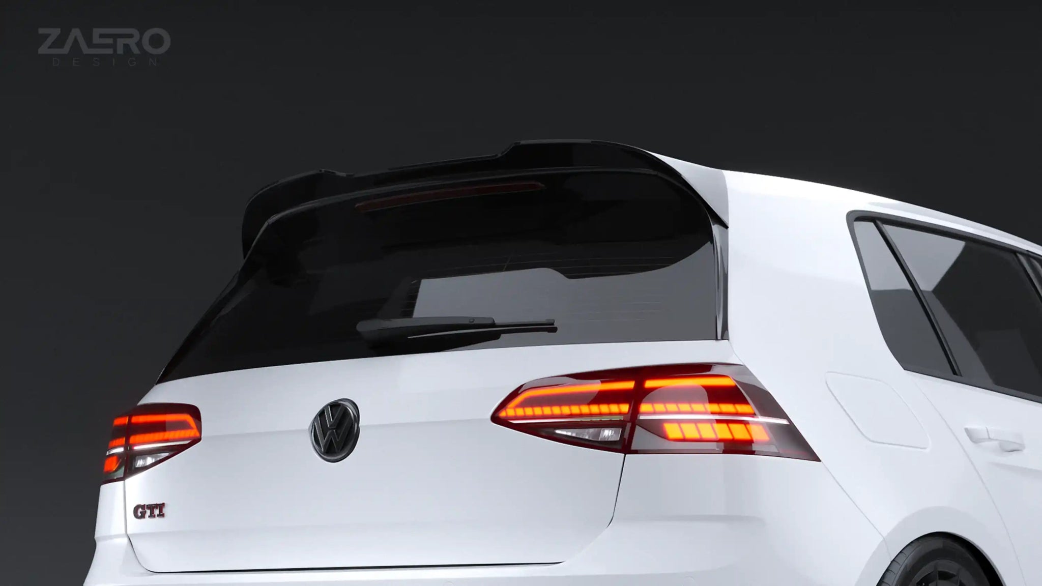 EVO-1 Heckspoiler für VW Golf 7 (Vorfacelift & Facelift) - Aerowerk.