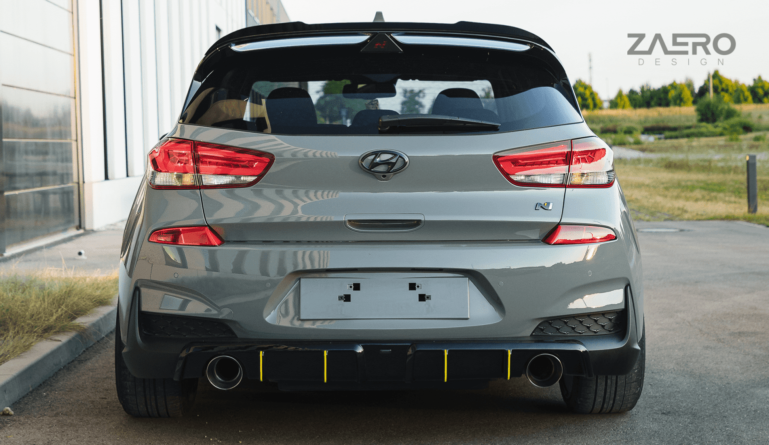 EVO-1 Heckspoiler V.1 für Hyundai I30N Hatchback - Aerowerk.