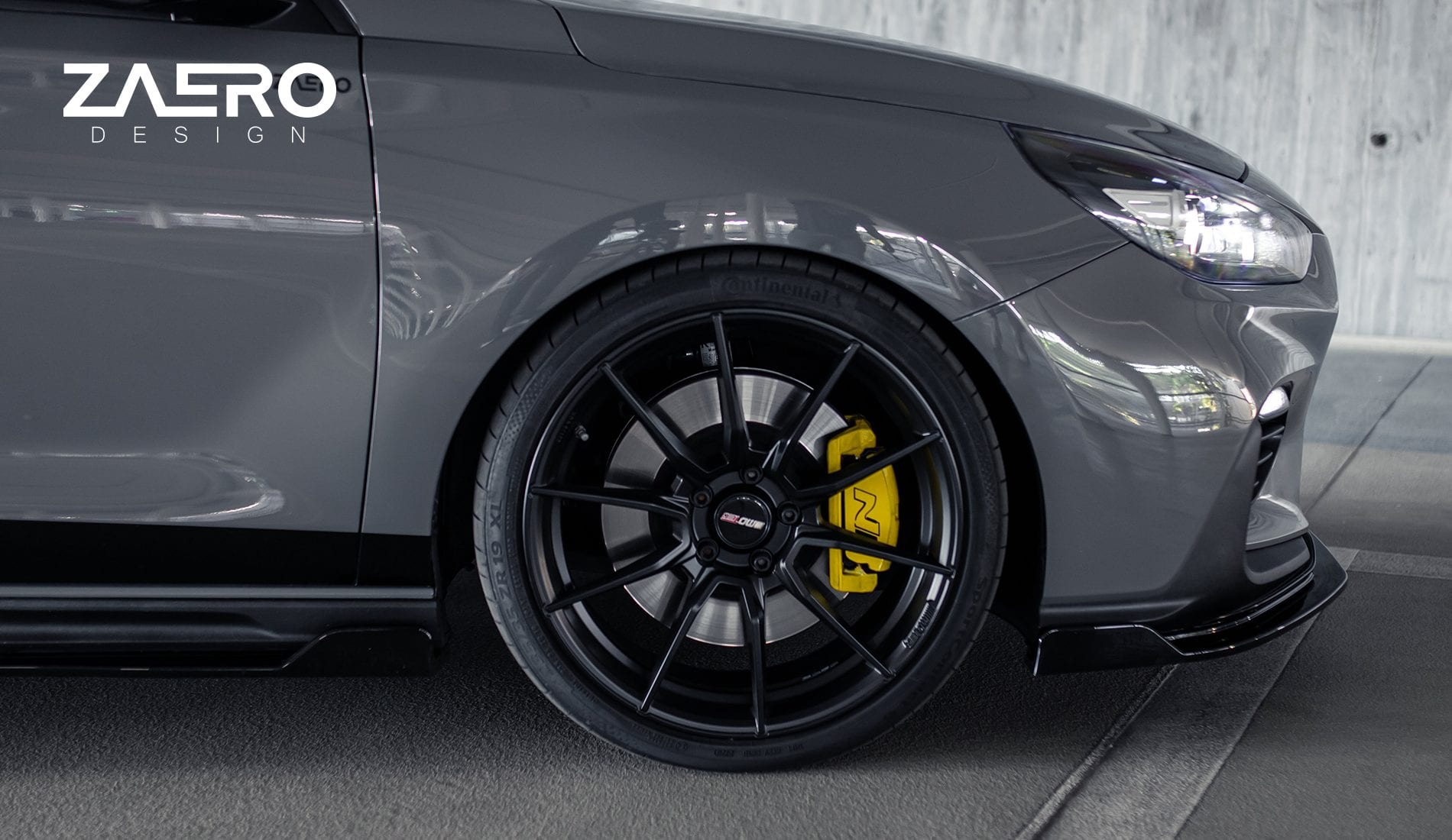 EVO-1 Seitenschweller Ansatz für Hyundai I30N V.1 - Aerowerk.