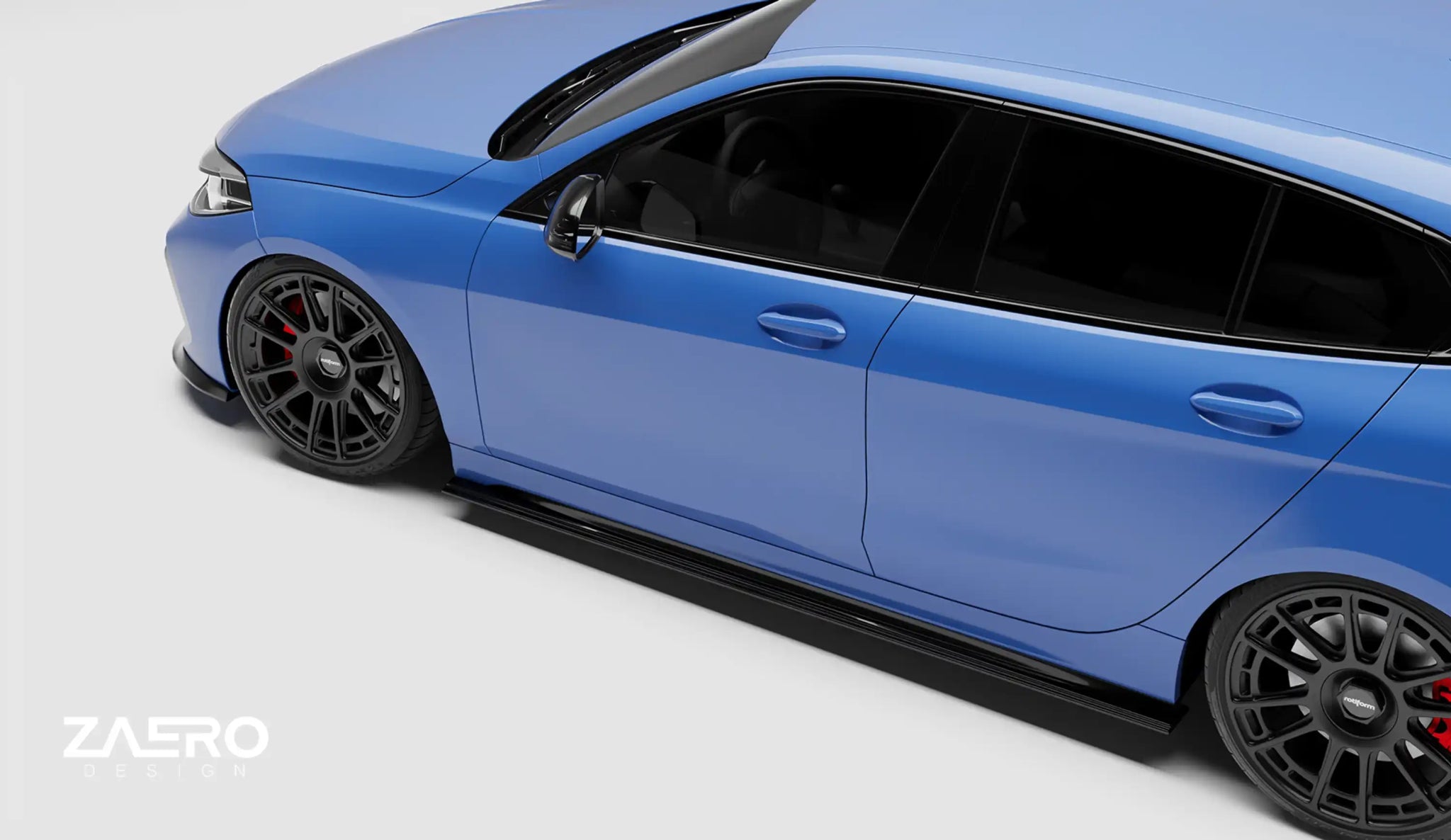 EVO-1 Seitenschweller für BMW 1er F40 - 120 | 128ti | M135 - Aerowerk.