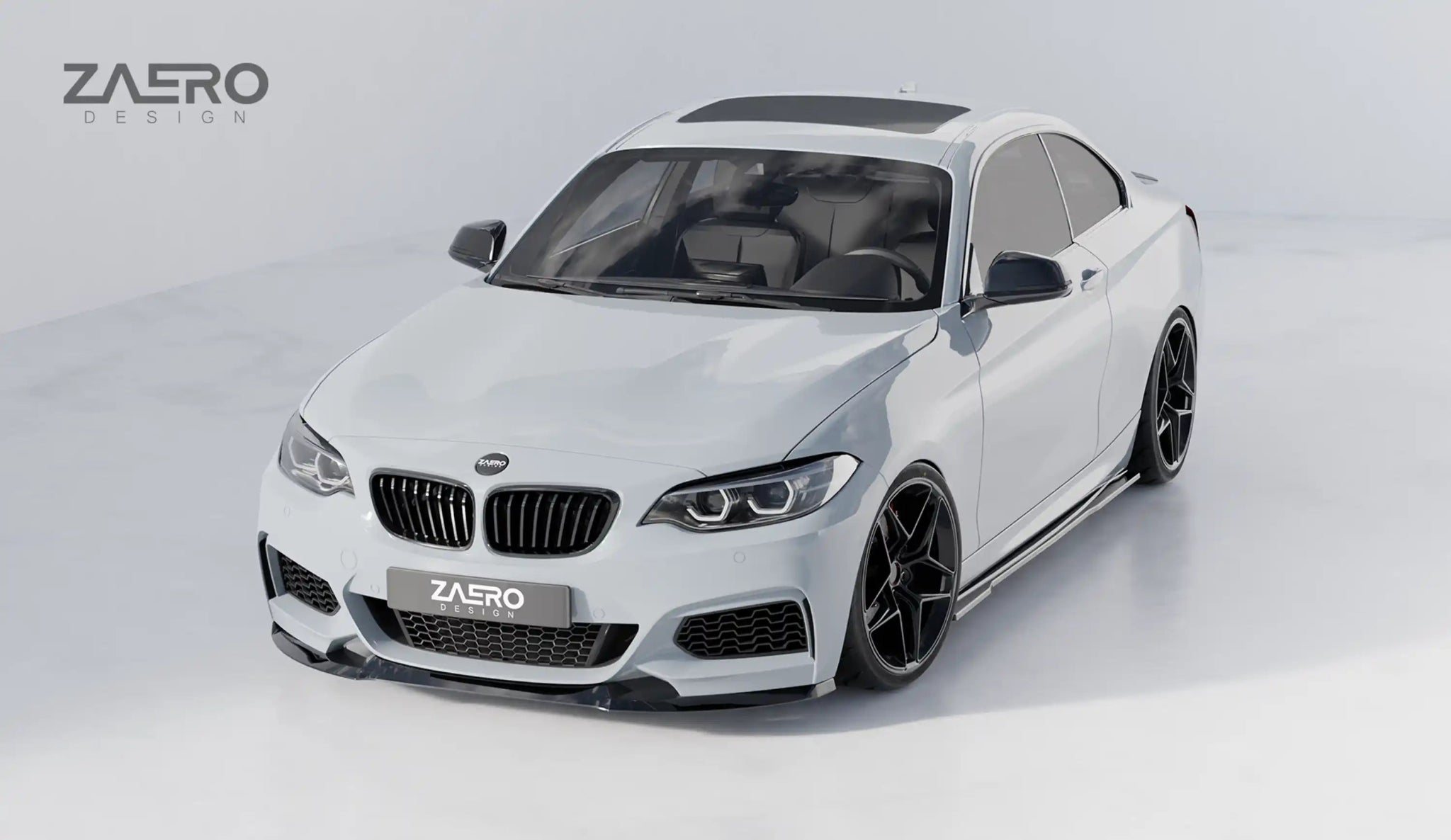 EVO-1 Seitenschweller für BMW 2er F22 Coupe (218i bis M235 / M240) - Aerowerk.